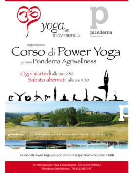 Power Yoga con Yoga & movimento a Pianderna