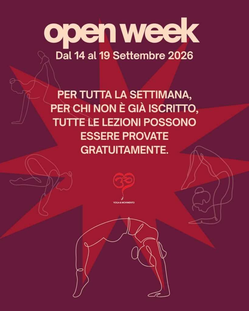 settimana lezioni prova yoga gratuite